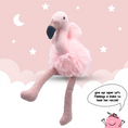 Load image into Gallery viewer, Flamingo Baby Rattle Toy