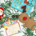 Load image into Gallery viewer, Christmas Rudolph Baby & Toddler Toy Gift Box