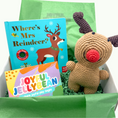 Load image into Gallery viewer, Christmas Rudolph Baby & Toddler Toy Gift Box