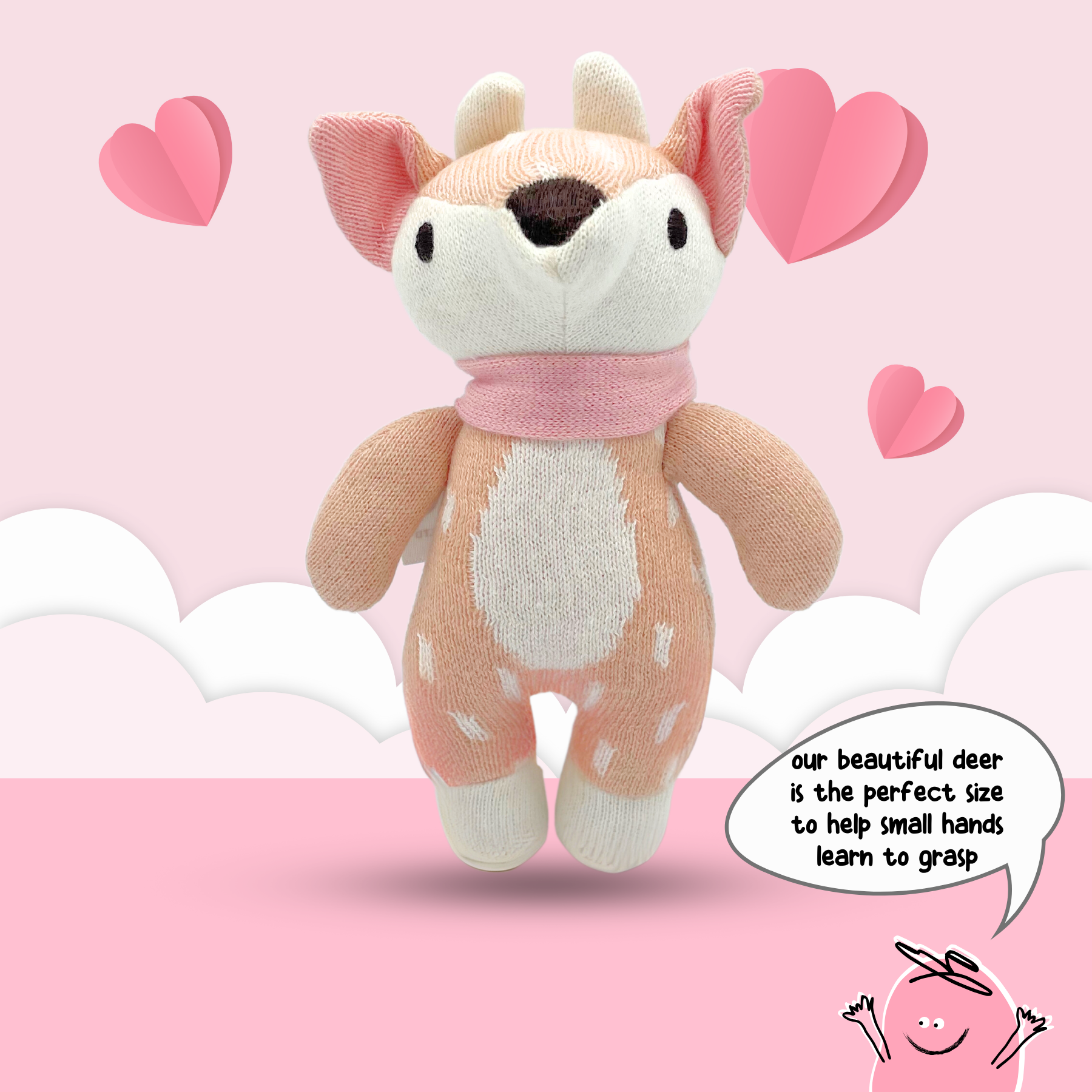Valentine's Day Baby & Toddler Toy Deluxe Gift Box
