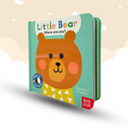 Load image into Gallery viewer, Oatmeal Teddy Bear Baby Toy Mini Gift Box
