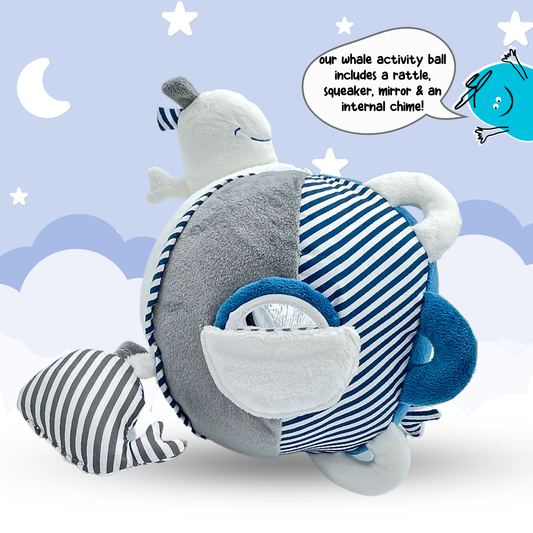 Whale Baby Activity Toy Ball