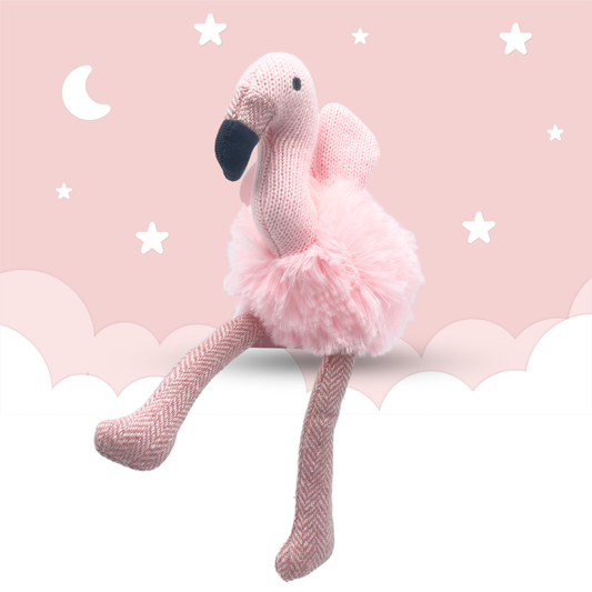 Flamingo Baby Rattle Toy