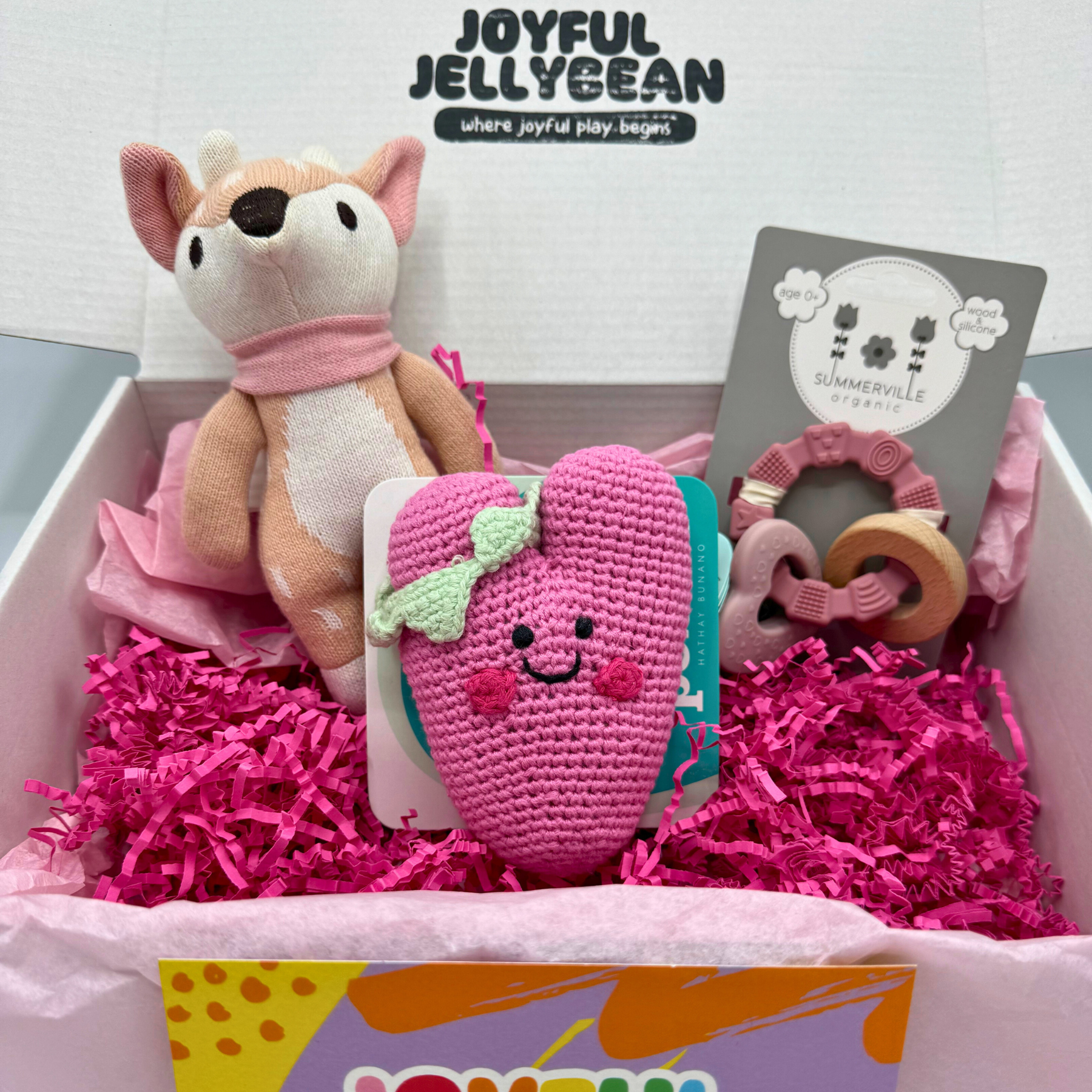 Valentine's Day Baby Toy Essential Gift Box