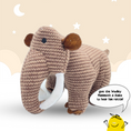 Load image into Gallery viewer, Oatmeal Mammoth Baby Toy Mini Gift Box
