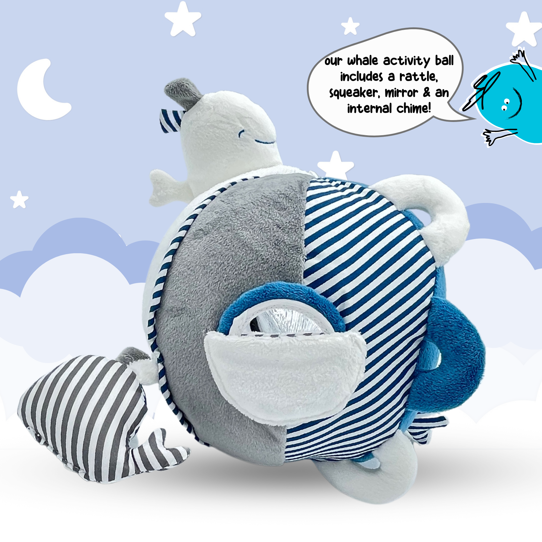 Indigo Blue Baby Toy Deluxe Gift Box