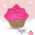 Load image into Gallery viewer, Blush Pink Cupcake Baby Toy Mini Gift Box
