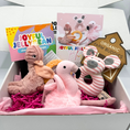 Load image into Gallery viewer, Blush Pink Baby Toy Essential Gift Box
