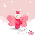 Load image into Gallery viewer, Blush Pink Butterfly Baby Toy Mini Gift Box
