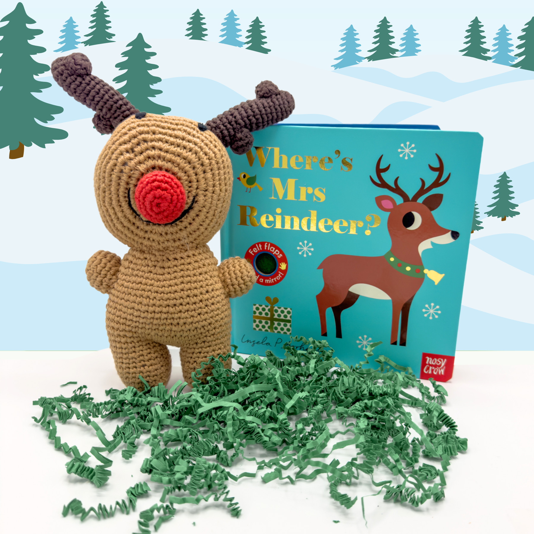 Christmas Rudolph Baby & Toddler Toy Gift Box