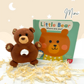 Load image into Gallery viewer, Oatmeal Teddy Bear Baby Toy Mini Gift Box
