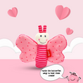 Load image into Gallery viewer, Pink Crinkle Butterfly Toy
