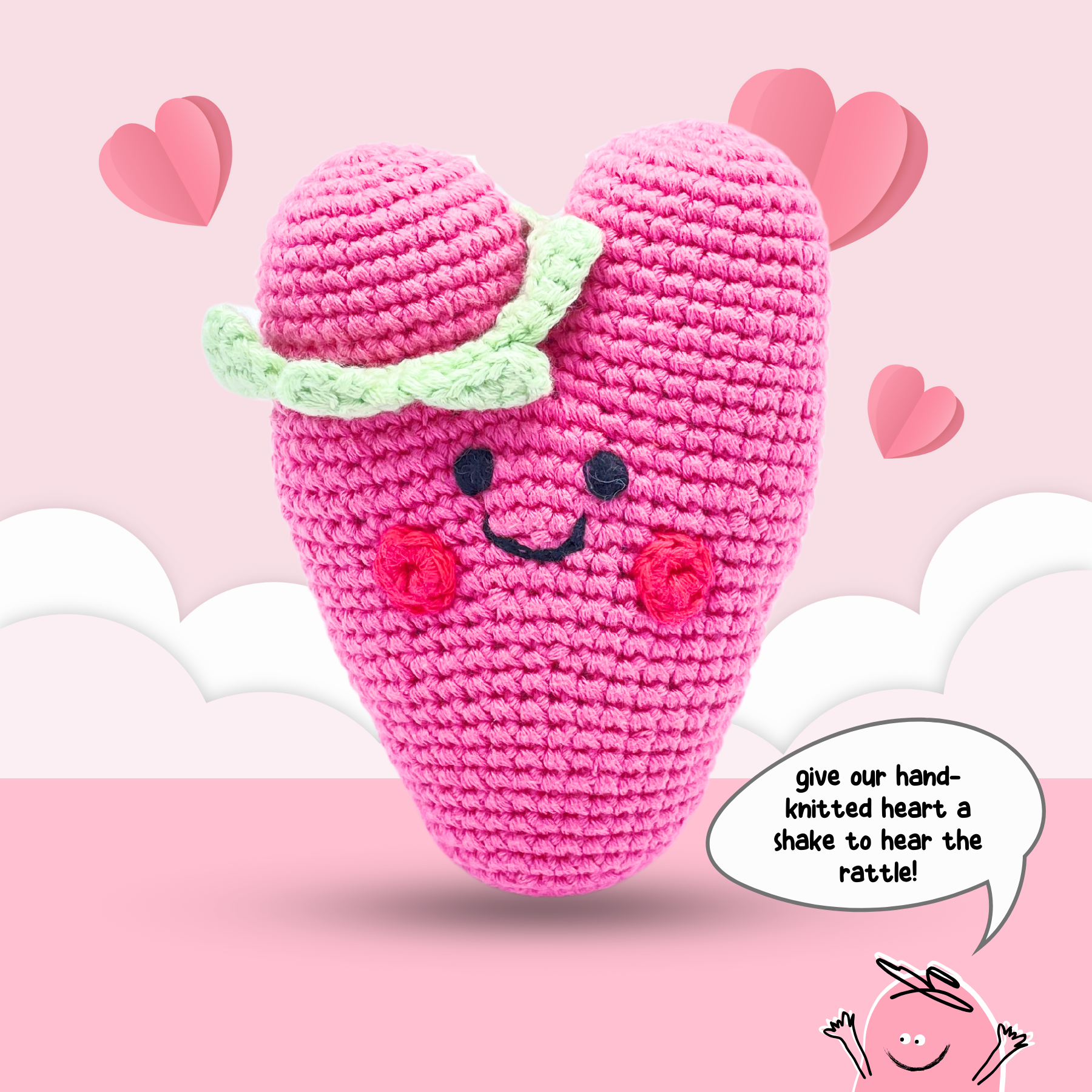 Valentine's Day Baby Toy Essential Gift Box