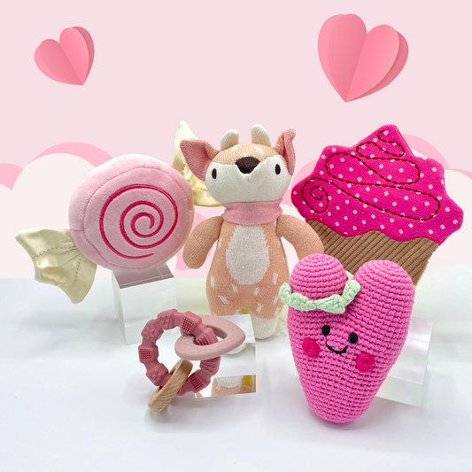 Valentine's Day Baby Toy Deluxe Gift Box